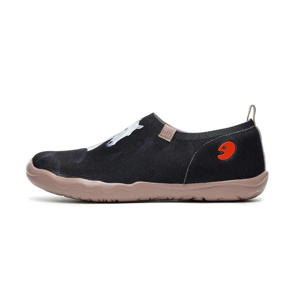 UIN Men's Walking Travel Shoes Canvas Comfort Sneaker (Sprit of the Horse)